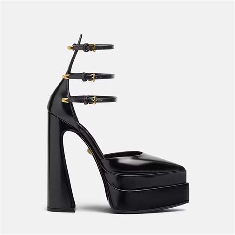 versace shoes heel height.